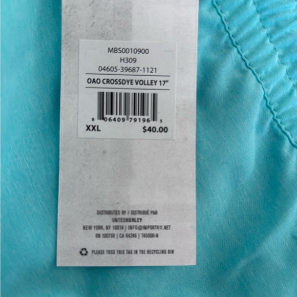 Men’s Hurley swim trunks XXL - Picture 9 of 9